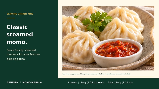Amazon.com : Century MOMO Masala Made in Nepal Pack of 3 Pcs